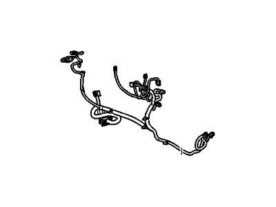 Chevy 20835623 HARNESS,FRONT FLOOR CONSOLE WIRING(INCLUDES 31)(PART OF 11)(W/ECO SWITCH)(FOR 2ND DESIGN SEE 20918895)