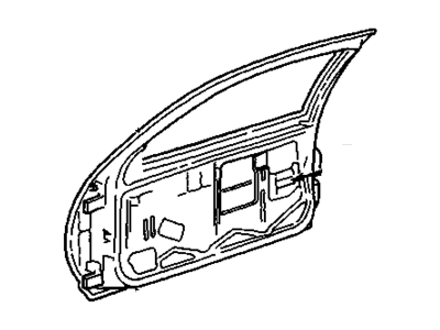 GM 22598402 Outer Panel, Front Passenger Side