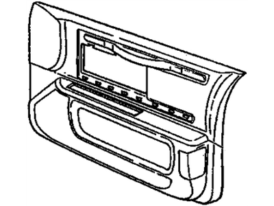 Buick 10248022 Front Door Trim