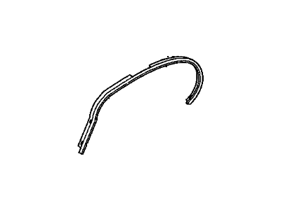 Cadillac 1628585 Wheel Opening Molding