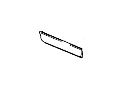 Pontiac 88892601 Lower Molding