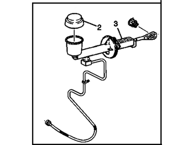 Chevy 94665744 Master Cylinder