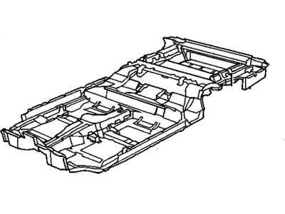 Chevy 10137101 Floor Pan