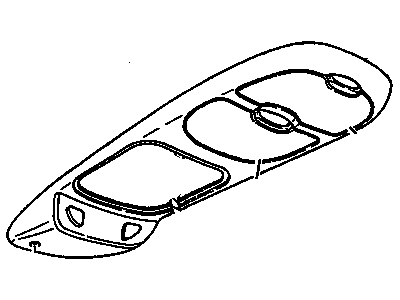 Pontiac 88948284 Overhead Console