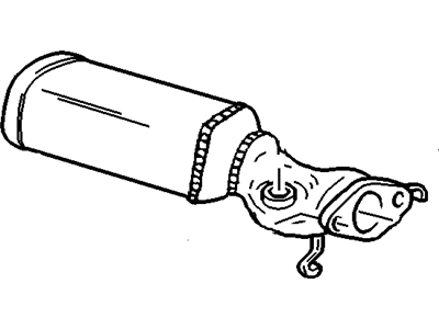 Oldsmobile Intrigue Catalytic Converter - 12563569