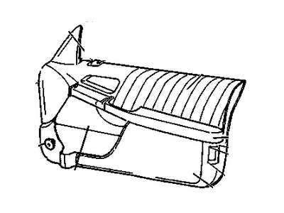 1995 Pontiac Grand Prix Door Armrest - 10176952