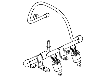 Chevy 24503754 Fuel Rail