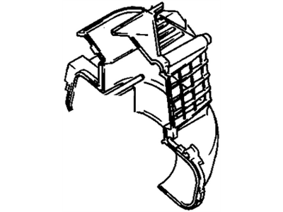Chevy 91172236 Fan Case