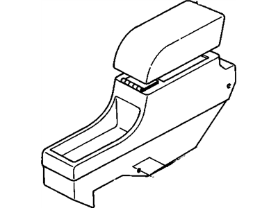Pontiac 12511271 Armrest
