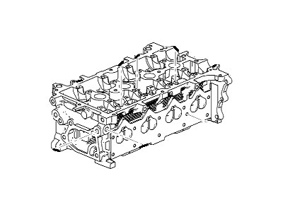 Chevy Spark Cylinder Head - 25195269