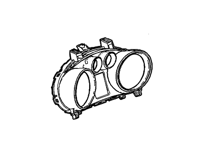 Buick 95323179 CLUSTER,INSTRUMENT(BLACK)(LABELED 95323179)