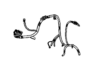 GM 12167745 Harness, Engine Wiring 12167745 GM Harness, Engine Wiring Illustration 1 of 1