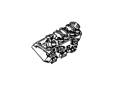 Chevy 12498297 Cylinder Head