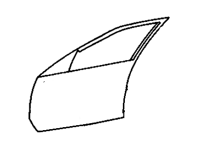 Pontiac 12504870 Outer Panel