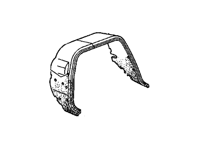 Chevy 14051426 Motor Cover Insulator