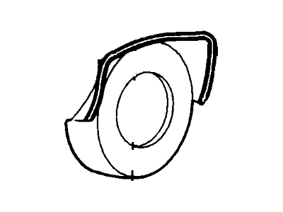 Chevy 6273599 Wheel Opening Molding