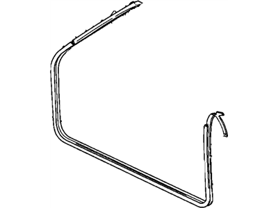 1987 Chevy Cavalier Door Seal - 12356868