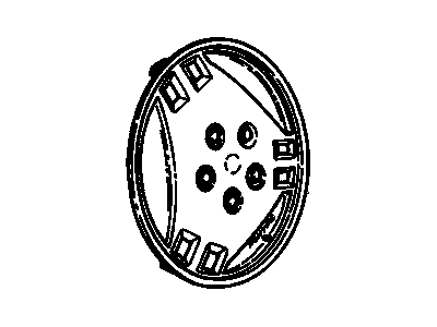 Pontiac Grand Prix Wheel Cover - 10091778