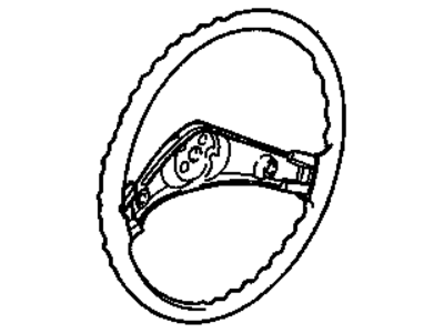 Cadillac DeVille Steering Wheel - 9764044