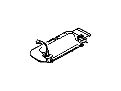 Oldsmobile 12374002 Sunvisor