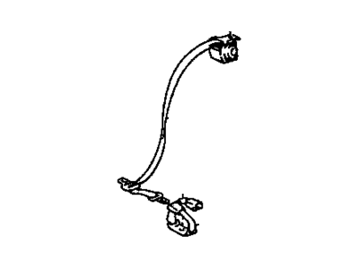 2000 Chevy Prizm Seat Belt - 94859494