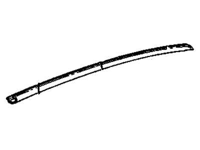GM 20325571 Drip Molding, Driver Side 20325571 GM Drip Molding, Driver Side Illustration 1 of 1