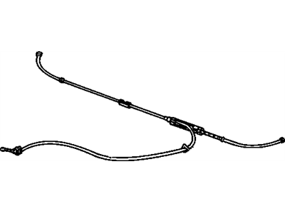 1991 Buick Skylark Parking Brake Cable - 22551343