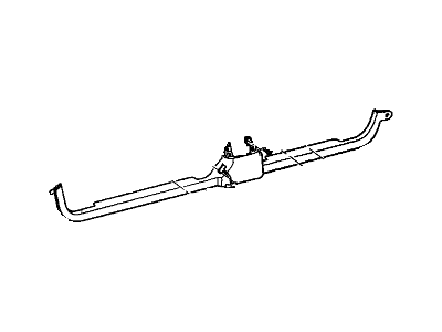 GM 25657060 Sill Cover, Passenger Side 25657060 GM Sill Cover, Passenger Side Illustration 1 of 1