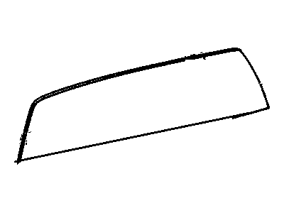 14020332 GM Back Glass, Rear Illustration 1 of 1