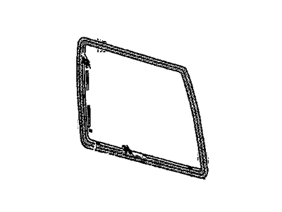 Chevy 15704233 Glass