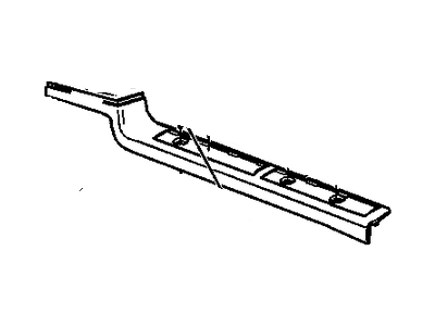 Oldsmobile 25628277 Sill Plate