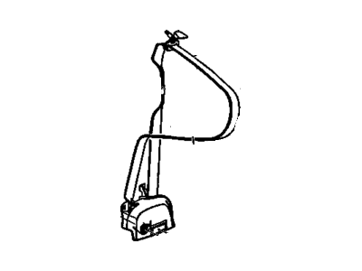 1998 Oldsmobile Aurora Seat Belt - 12530613