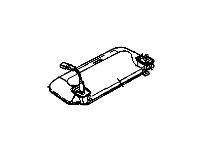 Oldsmobile 88 Sun Visor - 12374008