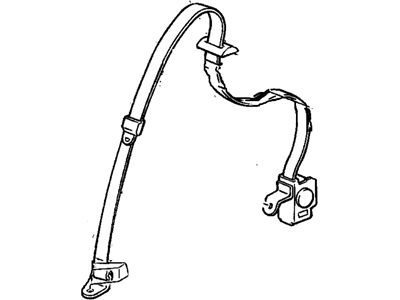 1992 Chevy Cavalier Seat Belt - 12512372