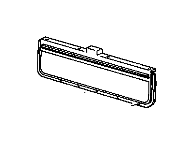 GMC 15695008 Tail Gate Trim