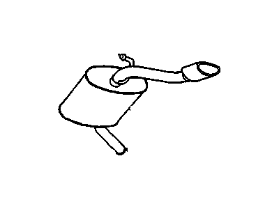 Buick Riviera Muffler - 25668334