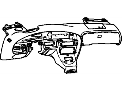 Pontiac 25643281 Instrument Panel