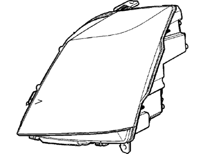 Cadillac 22755342 HEADLAMP,(INCLUDES 3-5,7-10,13,15,22)