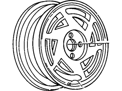 1990 Chevy Corvette Spare Wheel - 10147988