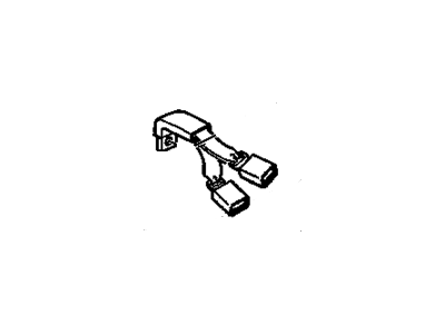 Chevy 12384451 BELT KIT,3RD ROW SEAT CENTER (BUCKLE SIDE)(NEUTRAL)(BUCKLE/BUCKLE)