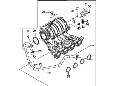 Chevy 25189257 Intake Manifold