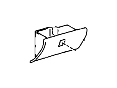 Chevy Prizm Glove Box - 16822543