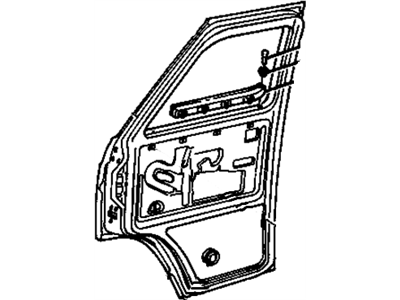 GMC G2500 Door Seal - 15975379