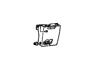 469707 GM Pin, Instrument Panel Compartment Door, Lower Illustration 1 of 1