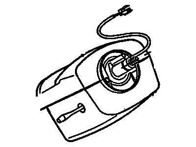 1994 Oldsmobile Achieva Steering Column Cover - 22586673