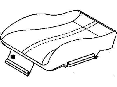 Pontiac 16837704 Seat Cover