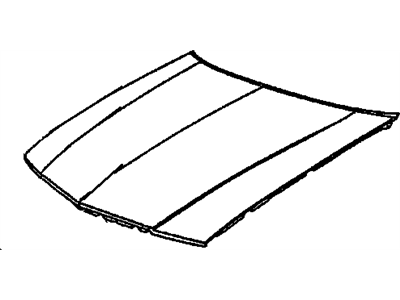 Cadillac 10268222 Hood