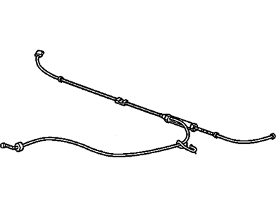 1993 Buick Skylark Parking Brake Cable - 22576902
