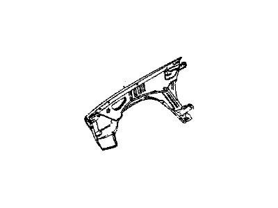 10049033 GM Fender, Front Driver Side Illustration 1 of 1