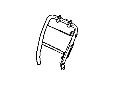 Cadillac 16810644 Seat Back Frame
